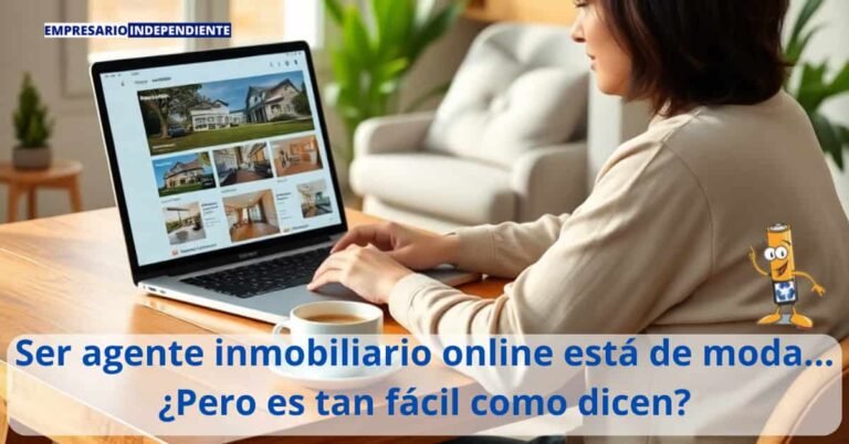 Ser agente inmobiliario online está de moda... ¿pero es tan fácil como dicen