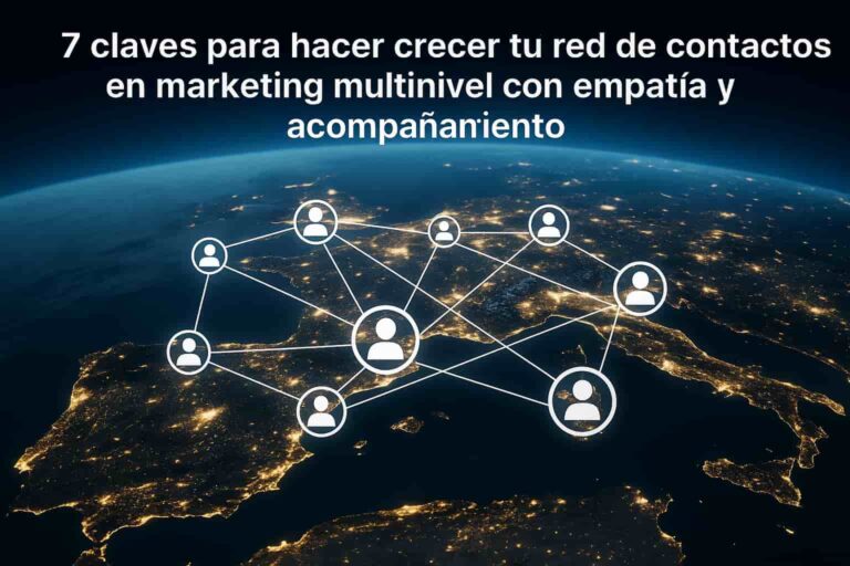 crear red de contactos en marketing multinivel